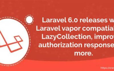 Laravel 6.0 Release Update